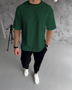 T-shirt uni T-shirt homme de haute qualité T-shirt personnalisé unisexe 100% coton du Bangladesh - Product Image 6