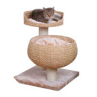 SPACIEUX ET CONFORTABLE 2 À 3 HISTOIRES MAISON D'ARBRE À CHAT | MADE IN VIETNAM