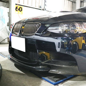 Nuevo Parachoques Delantero de Fibra de Carbono Estilo CT para 2008-2013 para E92/E93 M3 Solo con Tornillos para Instalar/Mejorar Modelo TW BW-E92-73 - Product Image 3