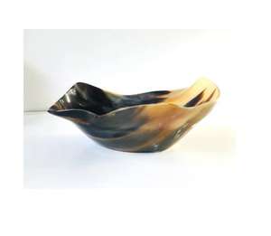 H.M.A Artesanía Artesanal Cuerno de búfalo Cuchara mezcladora para cocinar y hornear - Product Image 5