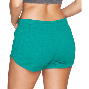 Shorts de motard pour femmes de haute qualité Logo personnalisé cordon de serrage taille respirant confortable été Yoga Shorts décontractés pantalons minces - Product Image 3