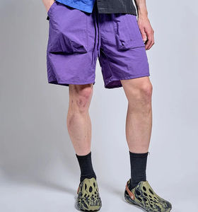 Pantalones Cortos Cargo de Trabajo para Hombre, Estilo Cortavientos, Unisex, Tallas Grandes, con Múltiples Bolsillos y Cremallera, Diseño Personalizado OEM de Alta Calidad 2025 - Product Image 1