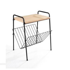 Nouvelle arrivée porte-revues noir métal fer supports de rangement supports porte-revues mobilier de bureau maison hôtel bureau - Product Image 3