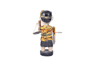 Decoración del hogar de alta calidad, precio al por mayor, diseño tradicional, títere de agua, 2 cestas en agujero de Bambú - Product Image 2