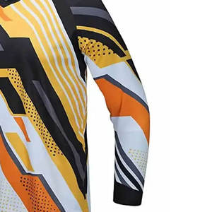 Vêtements de course de motocross unisexe pour adultes, maillot de moto personnalisé à manches longues, séchage rapide, vêtements professionnels pour équipe de course - Product Image 6