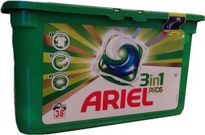 Cápsulas de Detergente Concentrado para Manchas Difíciles, Cápsulas Ariel con Protección del Color y Frescura Duradera - Product Image 5