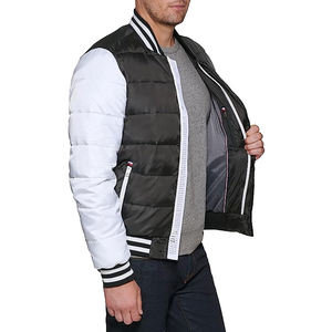 Chaqueta acolchada de alta calidad para hombre hecha a medida para invierno, ropa informal impermeable con cuello redondo - Product Image 5