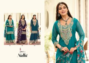 Collection Premium Organza avec Broderie Salwar Suit Femme Mode Fabricant d'Inde au Prix le Plus Bas - Product Image 6