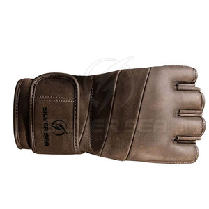 2023 Premium Quality Custom Printed Pattern MMA Boxing <b>Gloves</b> High Quality Leather Breathable Lightweight Private Label for Men - Product Image 4