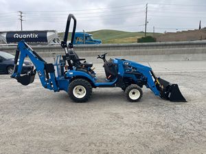 2025 New Design LS <b>Lawn</b> <b>Mower</b> Tractor With Front Loader and Backhoe Implements for Sale with Fast Reliable Shipping - Product Image 5