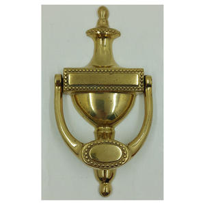 Aldaba de puerta de latón macizo Royal Heritage con grabados artesanales antiguos y revestimiento de polvo Premium para entradas clásicas - Product Image 2