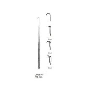 Joseph Double Skin <b>Hook</b> 2-Prong Manual Surgical Retractor Stainless Steel Dermatology Instrument For <b>Plastic</b> Minor Surgery - Product Image 6