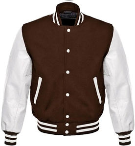 Veste universitaire coupe ajustée manteau vestes légères décontractées Streetwear veste de baseball pour hommes vestes universitaires Letterman - Product Image 6