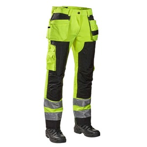 Pantalons de travail OEM de qualité supérieure Pantalons de sécurité durables avec genoux renforcés et impression de logo pour un usage industriel - Product Image 3