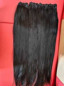 Extensiones de cabello humano virgen Remy natural directo de la India, mechones rectos o rizados, cabello sin procesar de origen directo - Product Image 6