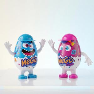 Banoon MeGo Surprise <b>Egg</b> Toy with play dough and Mini Toys for Kids - Product Image 1