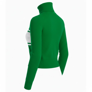 Iota Phi Lambda Sorority <b>Turtleneck</b> Sweater Women Knitted High Neck Sweater Casual <b>Mock</b> Neck Pullover Polo Neck Warm Sweater - Product Image 3