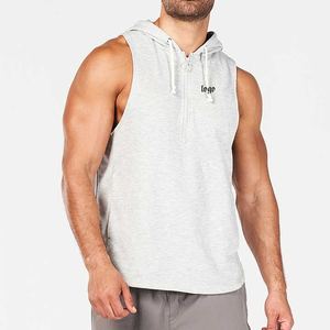 Sudaderas con Capucha Modernas para Hombre, 100% Algodón, Felpa, para Invierno, Gimnasio, Entrenamiento, Fitness, Ropa Deportiva, Uso Diario - Product Image 3