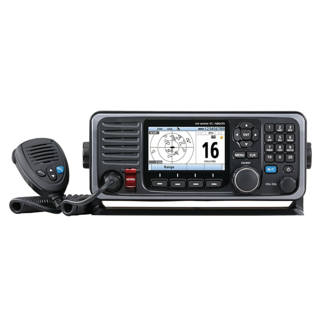 IC-M605 VHF Class A Marine Mobile Radio ICM605 VHF AIS SDR Radio GPS Navigation Communication Radio