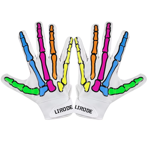Gants de football américain personnalisés, gants de réception de football résistants à l'usure de marque pour le service OEM pour adultes avec fonction collante - Product Image 3