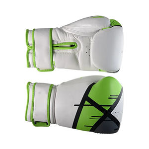 Premium Quality % Genuine Leather Professional Boxing Training Sparring Set Gloves Head Gear <b>Groin</b> <b>Guard</b> Moisture Wicking - Product Image 2