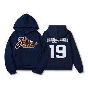 เสื้อสเวตเตอร์ออกกำลังกายผ้าฝ้ายผสม100% สำหรับผู้ชายรุ่นพื้นฐานพื้นฐานพื้นฐานพื้นฐานพื้นฐานปักฮู้ดสำหรับฤดูหนาว - Product Image 1