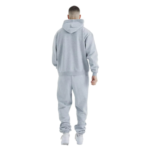 Custom logo Sweatsuit for Mens Oversized <b>Sweatpants</b> and Hoodie <b>Sets</b> Streetwear Causal Hoodies Tracksuit for Mens - Product Image 2