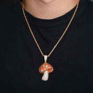 Luxury <b>VVS</b> Moissanite Diamond Iced Out Hip Hop Money Pendant 925 Silver Gold Cuban Link <b>Chain</b> Jewelry - Product Image 2