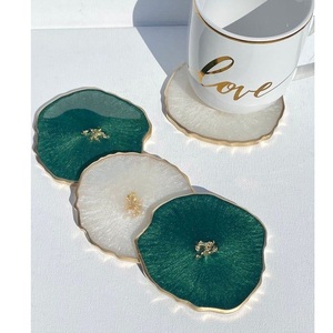 Sous-verres en résine époxy de haute qualité pour table basse accessoires de maison modernes - Product Image 3