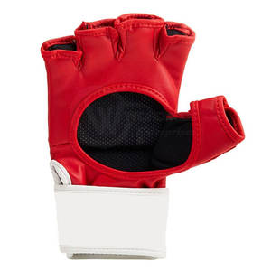 Gants MMA respirants au design personnalisé pour adultes Vêtements d'entraînement en cuir imperméables à faible quantité minimale de commande avec poignées - Product Image 2