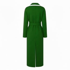 Iota Phi Lambda Ready To Ship <b>Wool</b> <b>Coat</b> High Quality Women's Belted Trench <b>Coat</b> Varsity <b>Maxi</b> <b>Wool</b> Over <b>Coat</b> - Product Image 3