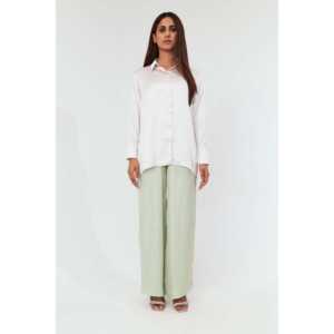 เสื้อไหมลำลองผู้หญิงสีชมพู - Product Image 5