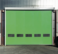 Porte pliante à grande vitesse en PVC pour volets roulants Porte de haute qualité à déplacement rapide en différentes tailles Meilleur prix pour l'extérieur et l'intérieur