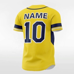 Custom Sublimated Unisex <b>Baseball</b> Jersey Breathable 100% Polyester Anti-Bacterial Quick Dry Sportswear <b>Set</b> Plus Size Printed - Product Image 5