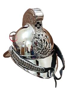 Casque de pompier antique en laiton pompier Collection décor fait à la main casque de pompier décoratif pour affichage et cadeau avec prix de gros - Product Image 6