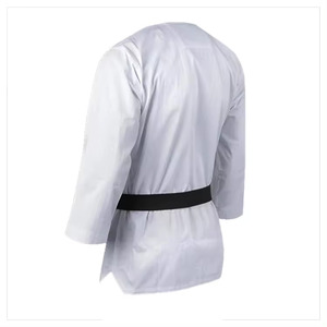 Nouvelle arrivée, uniforme de karaté OEM léger, séchage rapide, respirant, polyester/coton, logo personnalisé, fabriqué au Pakistan, vêtements d'arts martiaux - Product Image 2