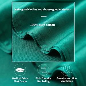 Uniformes hospitaliers personnalisés de couleur unie pour femmes, soins infirmiers, gommages médicaux, vente en gros de gommages hospitaliers - Product Image 4