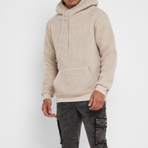 Athletic Blank High Quality <b>Hoodie</b> Wholesale Fleece Thick Sweatshirts <b>Men</b> Custom Plain Street Hoodies <b>Sherpa</b> Hoodies for Boys - Product Image 4