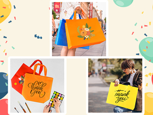 Sac fourre-tout en jute avec logo personnalisé |   Sac de courses réutilisable en toile de couleur unie |   Sac à main promotionnel écologique pour supermarché - Product Image 5