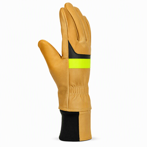 Guantes Cortos de Bombero Stone Short, Cuero de Grano de Búfalo, Membrana de TPU Ignífuga, Forro de Aramida, EN 659 - Product Image 5