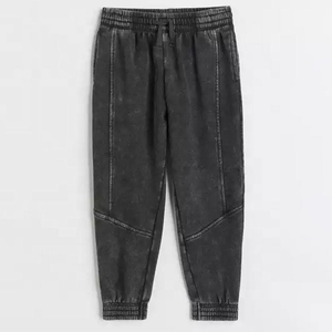 Ensemble de survêtement en molleton lavé pour enfants, sweat à capuche et pantalon de jogging pour tout-petits, tenue décontractée d'hiver, mélange de coton doux - Product Image 4