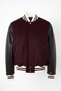 Stylish Letterman <b>Jacket</b> Modern Fit Casual Baseball Inspired Outerwear for Everyday Comfort - Product Image 4