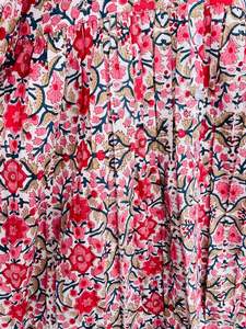 Único y elegante diseñador de aspecto de tela de algodón cómodo impreso Casual mujeres señoras Maxi vestidos para usar en fiestas en la playa - Product Image 2