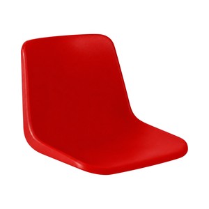 Coque de siège de remplacement en polypropylène Dover, pièce de rechange pour chaise d'école empilable, 9 couleurs - Product Image 3