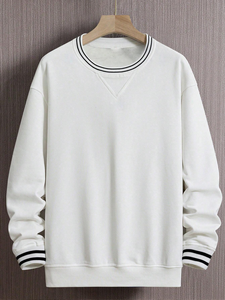 Sudadera de Manga Larga Personalizada con Logotipo Bordado, 100% Algodón, Estilo Urbano, Tela para Invierno, Suministro ODM - Product Image 3