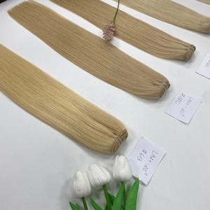 Los materiales del aire son cabello humano ultra fino, solo cabello humano, químico sin procesar, siempre fuerte y suave - Product Image 5