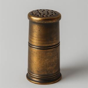 Molino de sal y pimienta de acero inoxidable Vintage, diseño moderno, duradero, ecológico, artesanal, hecho a mano para interiores de comedor decorativos - Product Image 1