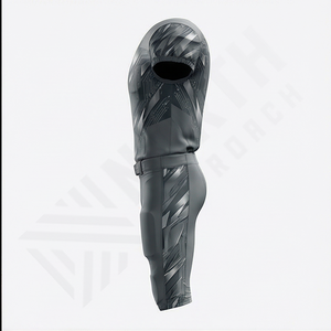 Conjunto de Uniforme de Fútbol Americano Ligero, Transpirable y Antibacteriano, Manga Corta, Personalizable, Ropa Deportiva de Alto Rendimiento para Equipos - Product Image 3