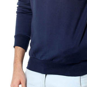 Sudadera con capucha 100% algodón con logotipo personalizado para hombre, duradera, básica de invierno con bolsillos de canguro, patrón sólido, estilo informal - Product Image 6