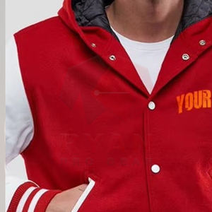 Vestes à capuche vintage confortables pour hommes, de haute qualité, classiques, grande taille, col montant, hiver, fabrication en usine, Ryan Pro Gear - Product Image 3